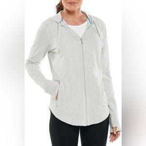 Women’s Coolibar zip sweatshirt SPF